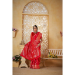 Picture of Bewitching Silk Indian Red Saree
