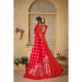 Picture of Bewitching Silk Indian Red Saree