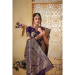 Picture of Good Looking Silk Dark Slate Blue Saree