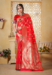 Picture of Wonderful Silk Crimson Saree