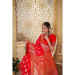 Picture of Wonderful Silk Crimson Saree