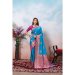 Picture of Ravishing Silk Deep Sky Blue Saree