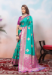 Picture of Fascinating Silk Light Sea Green Saree