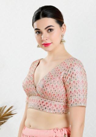 Picture of Charming Georgette Off White Designer Blouse