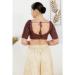 Picture of Pleasing Georgette Maroon Designer Blouse