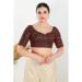 Picture of Pleasing Georgette Maroon Designer Blouse