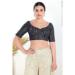 Picture of Fascinating Georgette Dark Slate Grey Designer Blouse