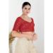 Picture of Exquisite Georgette Fire Brick Designer Blouse