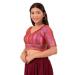 Picture of Ideal Georgette Pale Violet Red Designer Blouse