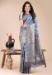 Picture of Statuesque Cotton Light Slate Grey Saree