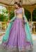 Picture of Gorgeous Satin Light Steel Blue Lehenga Choli