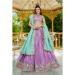Picture of Gorgeous Satin Light Steel Blue Lehenga Choli