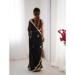 Picture of Stunning Chiffon Black Saree