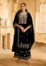 Picture of Appealing Chiffon Black Straight Cut Salwar Kameez