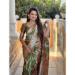 Picture of Admirable Silk Dark Olive Green Saree