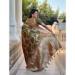 Picture of Admirable Silk Dark Olive Green Saree