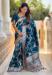 Picture of Classy Silk Navy Blue Saree