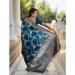 Picture of Classy Silk Navy Blue Saree