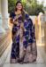 Picture of Resplendent Silk Midnight Blue Saree