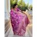 Picture of Wonderful Silk Pale Violet Red Saree