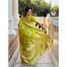 Picture of Graceful Silk Golden Rod Saree