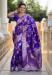 Picture of Taking Silk Blue Violet Saree