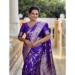 Picture of Taking Silk Blue Violet Saree