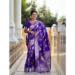 Picture of Taking Silk Blue Violet Saree