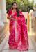 Picture of Excellent Silk Crimson Saree