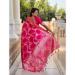 Picture of Excellent Silk Crimson Saree