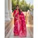 Picture of Excellent Silk Crimson Saree