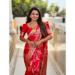 Picture of Marvelous Silk Dark Red Saree