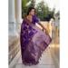 Picture of Pretty Silk Midnight Blue Saree