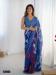 Picture of Appealing Chiffon Midnight Blue Saree
