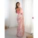 Picture of Radiant Chiffon Thistle Saree