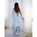 Picture of Admirable Chiffon Light Steel Blue Saree