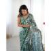 Picture of Ravishing Chiffon Silver Saree