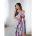 Picture of Sightly Chiffon Light Slate Grey Saree