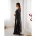 Picture of Exquisite Chiffon Black Saree