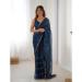Picture of Beauteous Chiffon Dark Slate Grey Saree