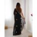 Picture of Sublime Chiffon Black Saree