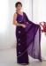 Picture of Graceful Chiffon Purple Saree