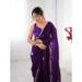 Picture of Graceful Chiffon Purple Saree