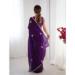 Picture of Graceful Chiffon Purple Saree