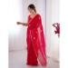 Picture of Pleasing Chiffon Dark Red Saree