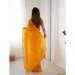 Picture of Appealing Chiffon Orange Red Saree