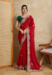 Picture of Charming Silk Crimson Saree