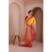 Picture of Excellent Silk Orange Saree