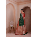 Picture of Nice Silk Dark Green Saree
