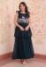 Picture of Lovely Georgette Dark Slate Grey Readymade Gown